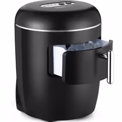 Naturamix ELEGANCE machine à glaçons Machine à glaçon incornporé/sur pied 15 kg/24h 150 W Noir