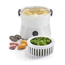 KitchenChef KS.EPL900ES Éplucheur électrique Comptoir Éplucheuse de pommes de terre électrique