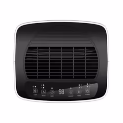 KitchenChef DSH12L déshumidificateur 2 L 36 dB 185 W Noir, Blanc