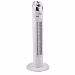 KitchenChef VLC.TORONTO, Ventilateur vertical domestique, Blanc, Sol, 57 dB, 31 cm, 276 m³/h