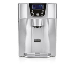 KitchenChef HBZ12EAU machine à glaçons Machine à glaçon portable 12 kg/24h 140 W Argent