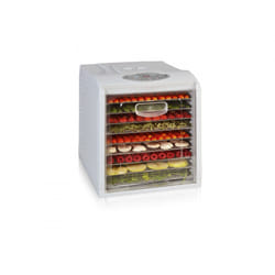 KitchenChef KYS_333D déshydrateur alimentaire Transparent, Blanc 650 W