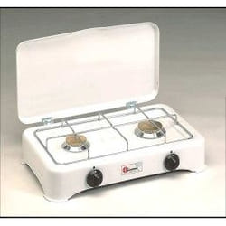 KitchenChef 5326C plaque Blanc Comptoir Gaz 2 zone(s)
