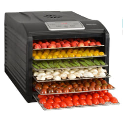 KitchenChef SECCO6BLACK déshydrateur alimentaire Noir 500 W