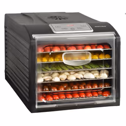 KitchenChef SECCO6BLACK déshydrateur alimentaire Noir 500 W