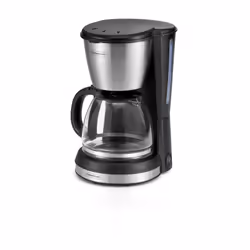 KitchenChef KSMD250, Machine à café filtre, 1,5 L, Café moulu, 900 W, Noir, Acier inoxydable