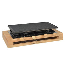 KitchenChef KCWOOD.8.MAXI raclette 1500 W Noir
