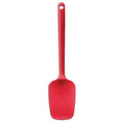 Spatule cuillère - MASTRAD - Tout silicone - 27.5cm - Rouge