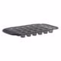 Moule à Cannelés - MASTRAD - F43514 - 28 Mini Cannelés - Silicone Premium - Gris fumé
