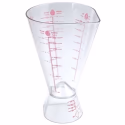 Verre doseur - MASTRAD - Reverso - 2 côtés - Transparent