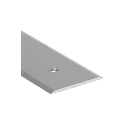 Romus - Barre de seuil de porte à visser 100 cm - Alu incolore - Extra plat