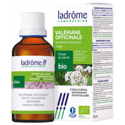 Ladrôme Extrait de Plante Bio Valériane Officinale 50 ml