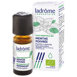 Ladrôme Huile Essentielle Menthe Poivrée (Mentha x piperita) Bio 10 ml