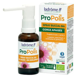 Ladrôme Propolis Spray Buccal Gorge Apaisée Bio 30 ml