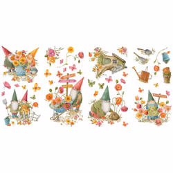 Stickers Muraux Géants Lisa Audit Nains de Jardin Faites une déclaration de décoration dans votre pièce préférée avec cet aut ...