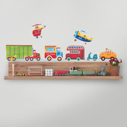 Stickers - Camions De Transport - Hauteur 45,7 cm