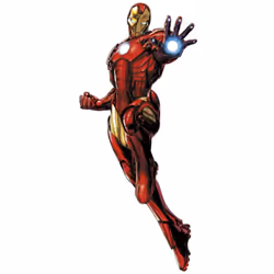 Stickers géant Iron Man Licence Avengers : Iron Man Décorez la chambre Iron Man de votre enfant en quelques minutes !! Ces st ...