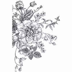 Stickers - Pivoines - Hauteur 92.71 cm Retrouvez cet ensemble de stickers muraux à coller. Ces stickers sont parfaits pour n' ...