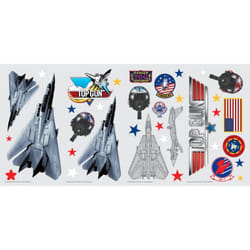 Roommates - Stickers repositionnables - Top Gun Avions de chasse et déco
