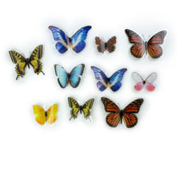 Roommates - Stickers repositionnables - Papillons colorés