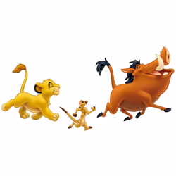 Description générale Transformez la chambre de votre enfant en un véritable univers Disney avec les stickers géants Timon et ...