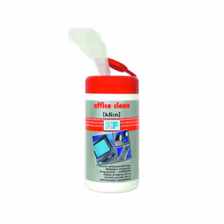 KF Office Clean lingettes, Cellulose, Blanc, 100 pièce(s), Boîte