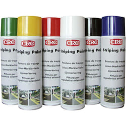 CRC - Peinture de traçage de lignes, permanente jaune 500 ml 11671-AA C68155