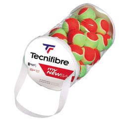 Lot de 36 balles de tennis enfant Tecnifibre My new ball