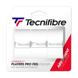 Surgrip TECNIFIBRE PLAYERS PRO FEEL 0.6mm Blanc - Mixte