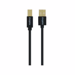 Energizer LCAECUSBAB30 câble USB 3 m USB 2.0 USB A USB B Noir