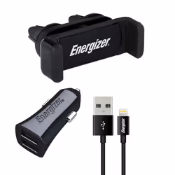 Energizer CKITB2CLI3, Mobile/smartphone, Support passif, Voiture, Noir