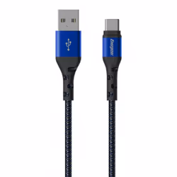 Câble de charge et de transmission de données Energizer Ultimate, d'une longueur de 200 cm, équipé d'un connecteur USB-A vers ...