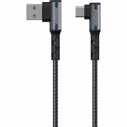 Câble de charge - ENERGIZER - USB-C - 2m - Coudé 90° - Conçu pour joueurs