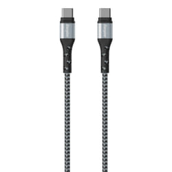 Energizer C521CKSL câble USB 2 m USB C Noir, Argent