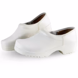 Chaussure de travail, sabot de sécurité blanc mixte Paire de sabots de travail fermés répondants à la norme EN 347 O2 et norm ...