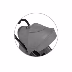 Renolux WINK GRIFFIN Poussette classique 1 siège(s) Noir, Gris