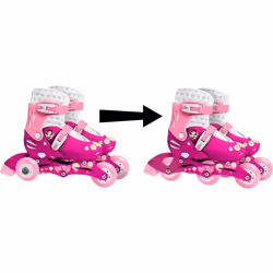 DISNEY PRINCESSES Patins en Ligne Ajustable 27-30  2en1 Triskate