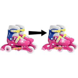 DISNEY MINNIE PATINS EN LIGNE 2 EN 1 - 3 ROUES 27-30 J100930