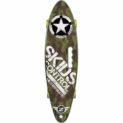 STAMP Skateboard 24 x 7 avec poignee Skids Control Military