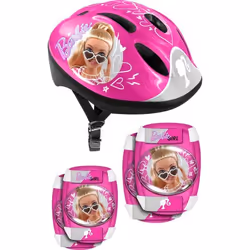 STAMP - Casque + Coudieres/Genouilleres - Barbie