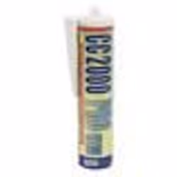 Colle de montage Mastic silicone CC2000 spécial piscine - Blanc