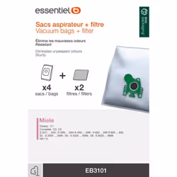 Sac aspirateur ESSENTIELB EB3101 compatible MIELE GN