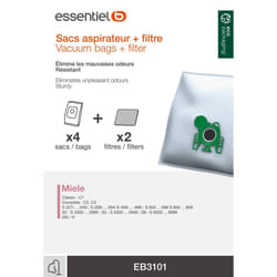Sac aspirateur ESSENTIELB EB3101 compatible MIELE GN