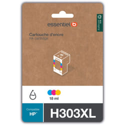 Cartouche d'encre ESSENTIELB H303 XL 3 couleurs