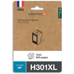 Cartouche d'encre ESSENTIELB H301 XL NOIR