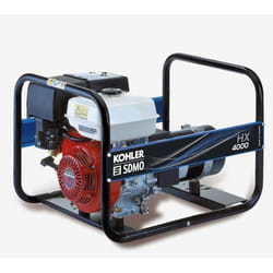 Groupe électrogène Portable Power - KOHLER-SDMO - HX 4000 C5 - Thermique - 13 cv - Manuel - Essence - Monophasé