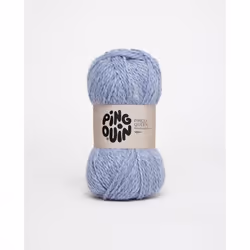 Pingouin - Pelote de Laine PINGO QUEEN de 100g - Laine à Tricoter - 90% ACRYLIQUE10% ALPAGA - Aiguille n°5 - Couleur JEANS