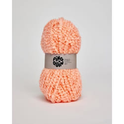Pingouin - Pelote de Laine PINGO CURLY de 100g - Laine à Tricoter - 99% ACRYLIQUE1% POLYAMIDE - Aiguille n°8 - Couleur PECHE
