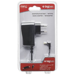Bigben Interactive AC Adapter, PSP / PSP Slim & Lite Consoles portables Noir Secteur Intérieure