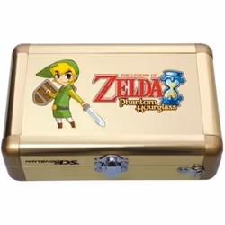 Bigben Interactive Aluminium Case - Zelda Phantom Hourglass, Or, Aluminium, Nintendo DS &amp; DS Lite, 245 mm, 155 mm, 62 mm